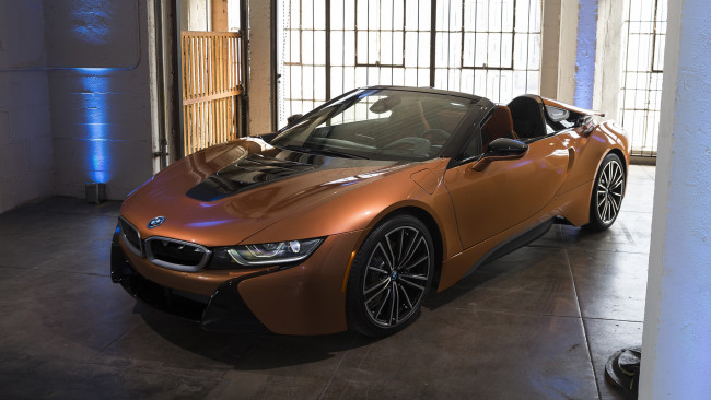 Обои картинки фото bmw i8 roadster 2019, автомобили, bmw, 2019, roadster, i8