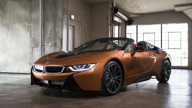 Обои картинки фото bmw i8 roadster 2019, автомобили, bmw, i8, roadster, 2019