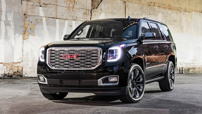 Обои картинки фото gmc yukon denali ultimate black edition 2018, автомобили, gm-gmc, gmc, 2018, edition, black, ultimate, denali, yukon