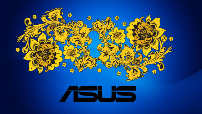 Обои картинки фото компьютеры, asus, логотип, фон