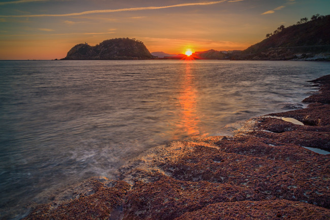 Обои картинки фото природа, восходы, закаты, простор