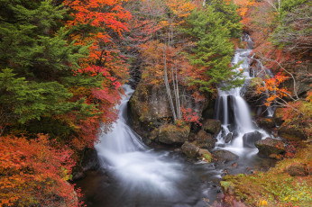 Картинка природа водопады простор