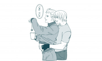 Картинка аниме unknown +другое+ парни беременность омегаверс чай