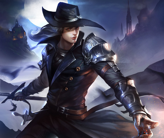 Обои картинки фото аниме, di, vampire, hunter, d