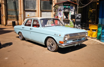 Картинка автомобили газ ретро ссср ussr волга 24