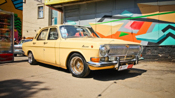 Картинка автомобили газ ссср волга минск 24