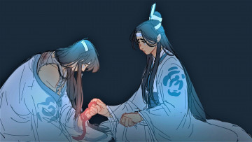 Картинка аниме mo+dao+zu+shi лань ванцзи сичэнь