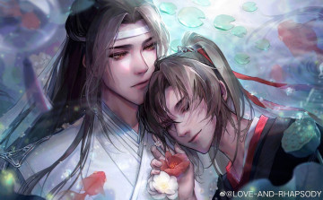 Картинка аниме mo+dao+zu+shi лань ванцзи вэй усянь