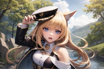 Картинка аниме животные +существа нейросети графика нейроарт ai art нейронные сети рисунки нейро искусство