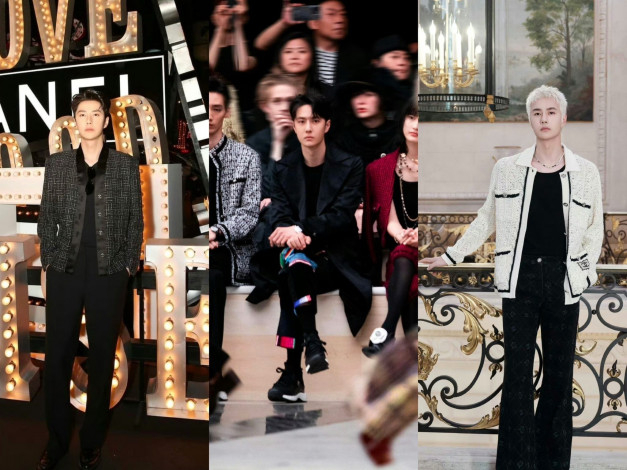 Обои картинки фото мужчины, wang yi bo, актер, пиджак, люди