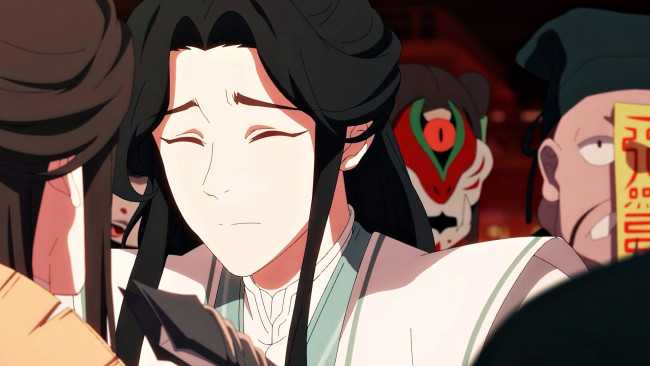 Обои картинки фото аниме, tian guan ci fu, персонажи