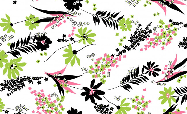 Обои картинки фото векторная графика, цветы , flowers, цветы, орнамент