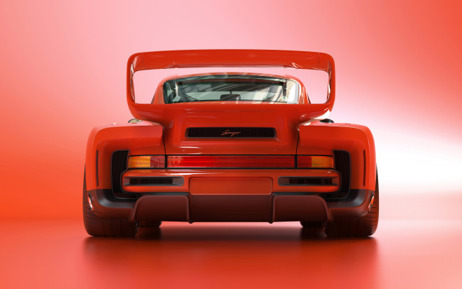 Обои картинки фото автомобили, 3д, singer, 911