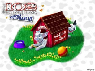 обоя 102, dalamatians, мультфильмы, dalmatians