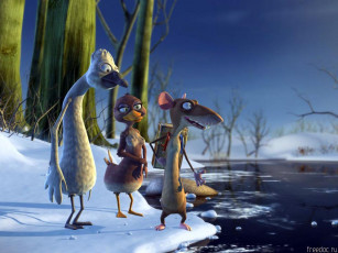 обоя мультфильмы, the, ugly, duckling, and, me