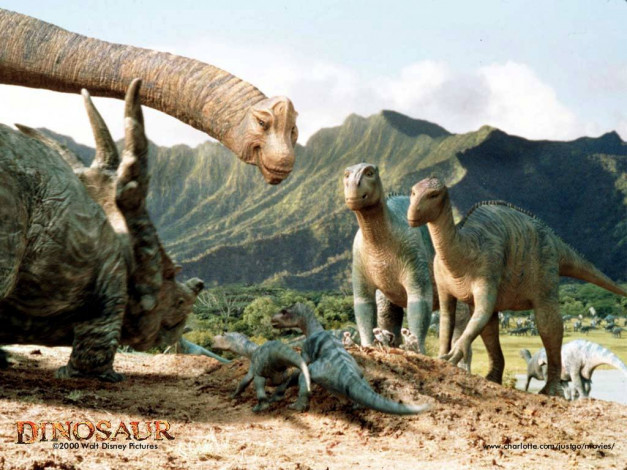 Обои картинки фото мультфильмы, dinosaur