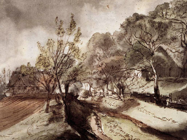 Обои картинки фото рисованные, природа