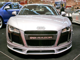 Картинка audi qqi razor автомобили выставки уличные фото