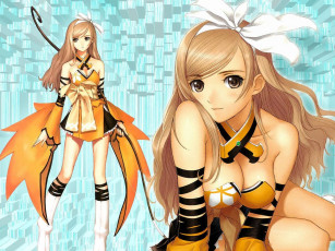 Картинка аниме shining tears wind