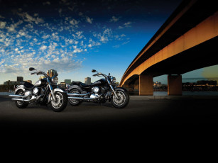 Картинка yamaha xvs1100a dragstar classic мотоциклы suzuki