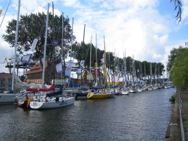 Обои картинки фото клайпеда, литва, корабли, порты, причалы