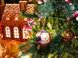 Картинка праздничные новогодние пейзажи