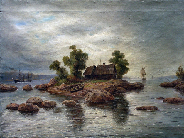 Обои картинки фото лагорио, лев, феликсович, рисованные