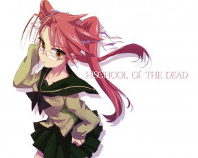 Картинка аниме highschool of the dead