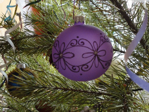 обоя праздничные, шарики