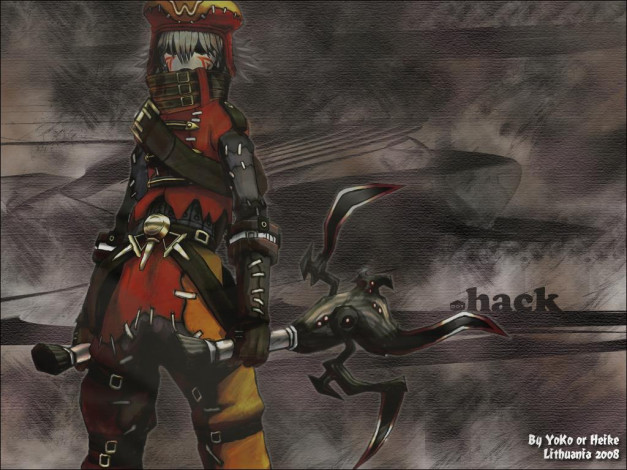 Обои картинки фото аниме, hack, sign