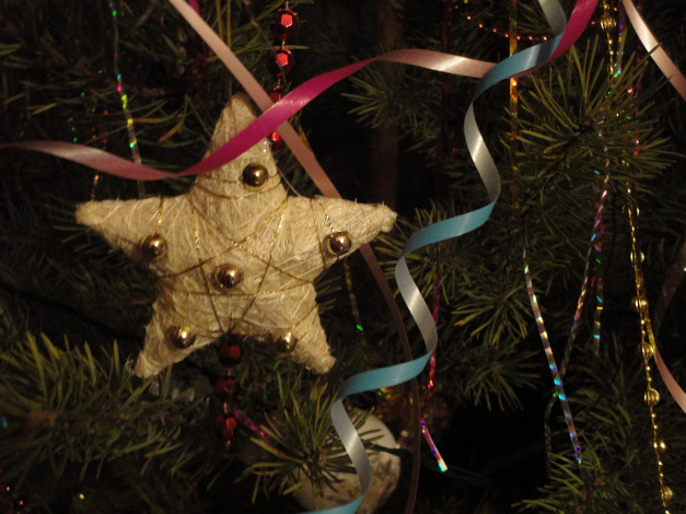 Обои картинки фото праздничные, снежинки, звёздочки