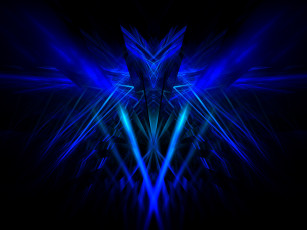 Картинка 3д графика fractal фракталы абстракция узор