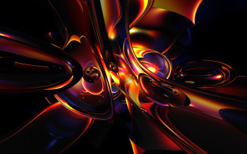 Картинка 3д графика fractal фракталы фон узор абстракция