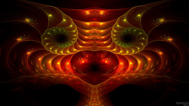 Обои картинки фото 3д, графика, fractal, фракталы, абстракция, узор