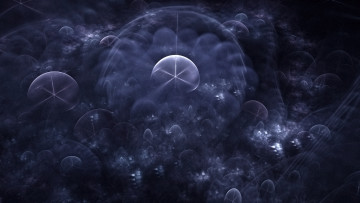 Картинка 3д графика fractal фракталы фон узор цвета