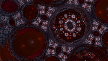 Картинка 3д графика fractal фракталы узор изгибы линии фон рисунок