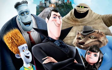Картинка hotel transylvania мультфильмы монстры на каникулах