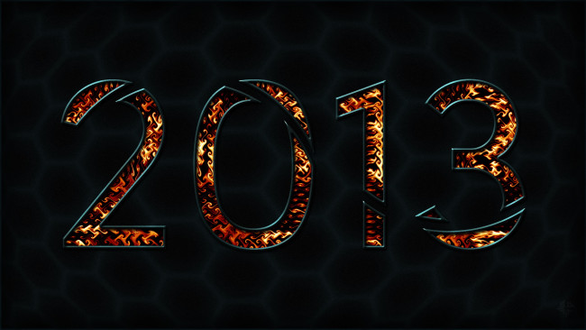 Обои картинки фото праздничные, 3д, графика, новый, год, цифры