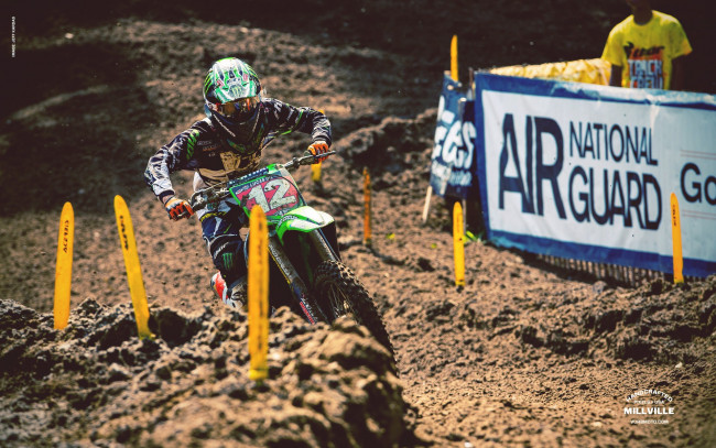 Обои картинки фото спорт, мотокросс, гонки