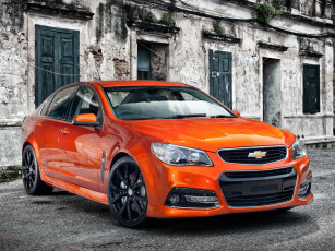 Картинка автомобили chevrolet sport sedan red ss