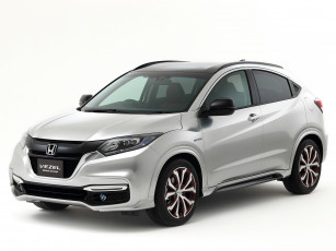 Картинка автомобили honda white modulo vezel