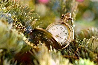 Картинка разное Часы +часовые+механизмы елка