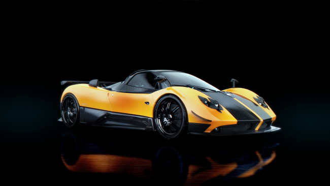 Обои картинки фото автомобили, 3д, cinque, zonda, pagani