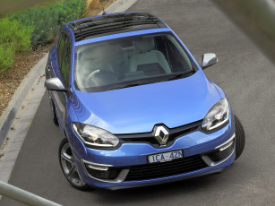 Картинка автомобили renault mеgane gt 220 au-spec 2014г синий