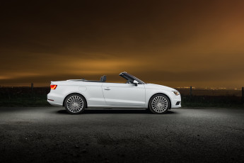 Картинка автомобили audi a3 cabriolet 1-8 tfsi uk-spec 8v 2014г светлый