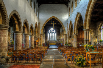 Картинка интерьер убранство +роспись+храма храм