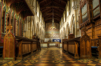 Картинка интерьер убранство +роспись+храма храм