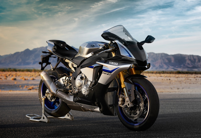 Обои картинки фото мотоциклы, yamaha, moto