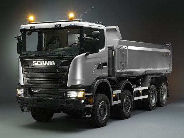 Обои картинки фото автомобили, scania, package, off-road, tipper, g400