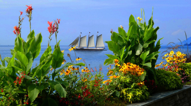 Обои картинки фото корабли, парусники, мачты, паруса